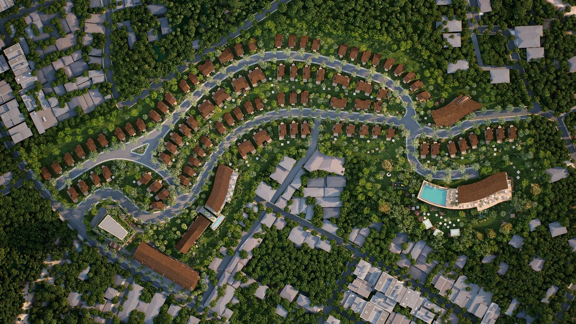 Legenda Collina – Aerial top view
